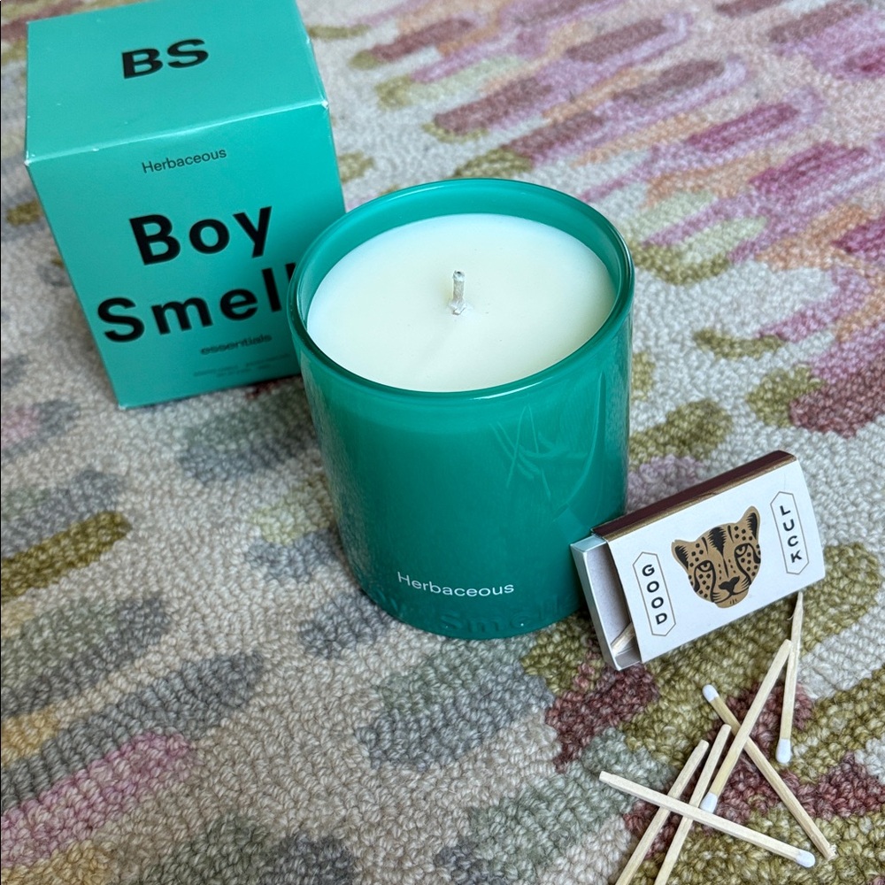 Boy Smells Herbaceous Boxed Candle NWT Not your Mama’s herb garden! - Picture 2 of 14